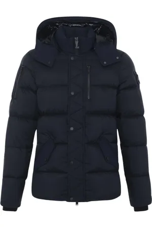Moose Knuckles Jakke, Herre, Blå, 2XL, Nylon, Everest Pufferjakke