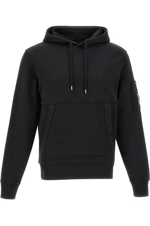 C.P. Company Sweathshirts & Hoodies, Herre, Sort, XL, Bomuld, Hoodie