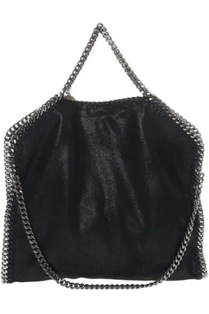 Stella McCartney Taske, Dame, Sort, ONE SIZE, Uld, Falabella Fold Over Tote