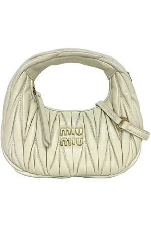 Miu Miu Pre-owned, Dame, , ONE SIZE, Uld, Pre-owned Skuldertaske