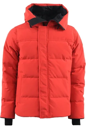 Canada Goose Jakke, Herre, Rød, XS, Uld, Macmillan Parka