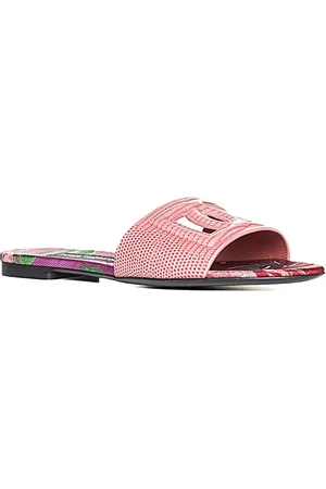 Dolce & Gabbana Sko, Dame, Lyserød, 36 EU, Stilede Slides til hverdagskomfort