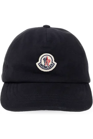 Moncler Tilbehør, Herre, Blå, ONE SIZE, Bomuld, Baseball Cap
