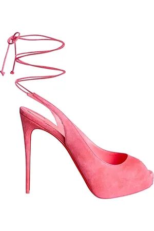 Christian Louboutin Sko, Dame, Lyserød, 38 EU, Højhælede Sandaler