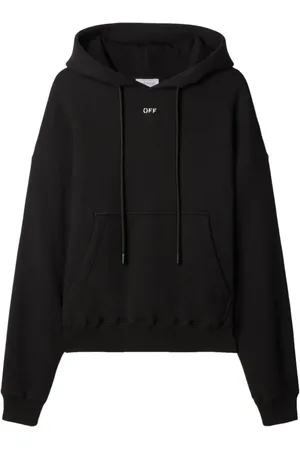 OFF-WHITE Sweathshirts & Hoodies, Herre, Sort, M, Bomuld, Off Stamp Skate Hoodie