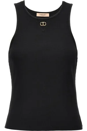 Twin-Set Top, Dame, Sort, XS, Sort Top til Kvinder