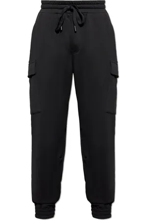 Dolce & Gabbana Bukser, Herre, Sort, M, Bomuld, Sweatpants