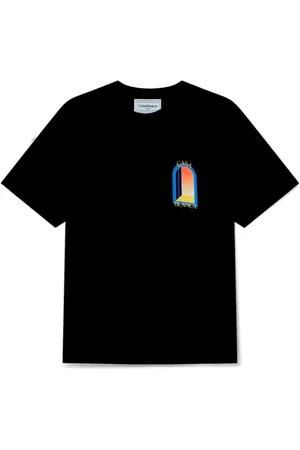 Casablanca Top, Herre, Sort, 2XL, Bomuld, Night Arch Tee