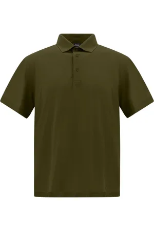 HERNO Top, Herre, Grøn, XL, Bomuld, Poloshirt