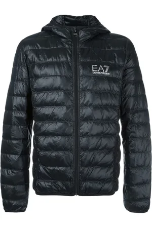 EA7 Jakke, Herre, Sort, L, Uld, Casual Jakke