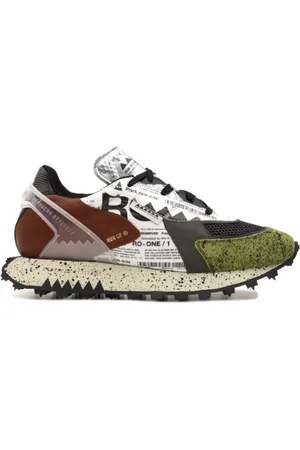 RUN OF Sko, Herre, Flerfarvet, 40 EU, Læder, Sheraton M Sneakers