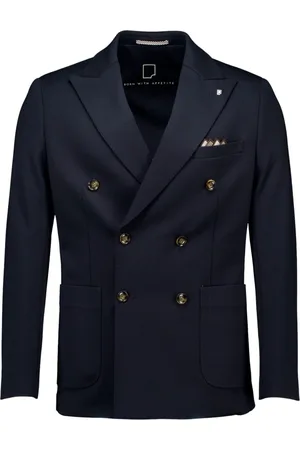 Born with Appetite Jakke, Herre, Blå, S, Blazer