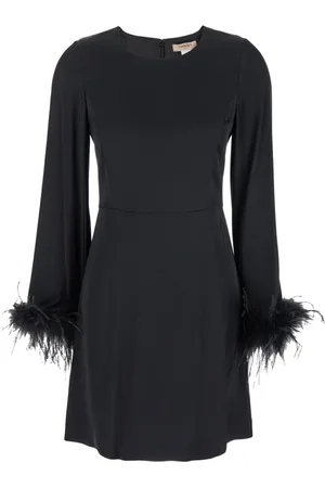 Twin-Set Kjole, Dame, Sort, S, Uld, Abito Kjole