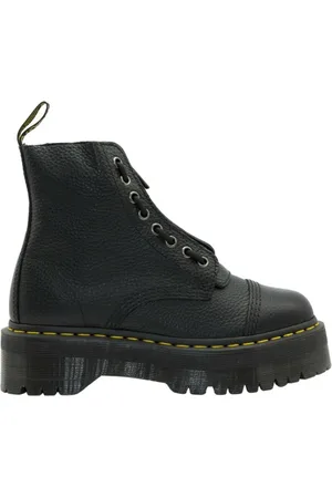 Dr. Martens Sko, Dame, Sort, 41 EU, Læder, Sinclair Platform Støvler