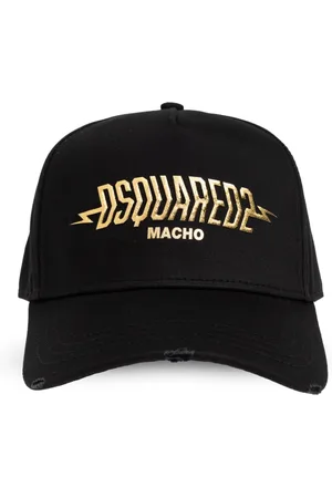 Dsquared2 Tilbehør, Herre, Sort, ONE SIZE, Bomuld, Baseball Cap