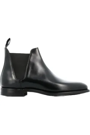 Crockett & Jones Sko, Herre, Sort, 42 1/2 EU, Uld, Chelsea 8