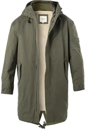 Pepe Jeans Frakke, Herre, Grøn, S, Modern Functional Parka Thander