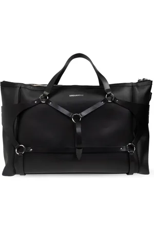 Dsquared2 Taske, Herre, Sort, ONE SIZE, Læder, Håndtaske med logo