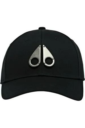 Moose Knuckles Tilbehør, Herre, Sort, ONE SIZE, Bomuld, Icon Cap