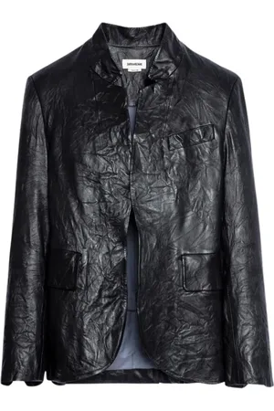 Zadig & Voltaire Jakke, Dame, Sort, M, Uld, Let Jacket