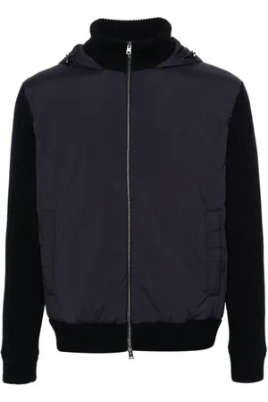 HERNO Strik, Herre, Blå, L, Uld, Cardigan 9200 BLU