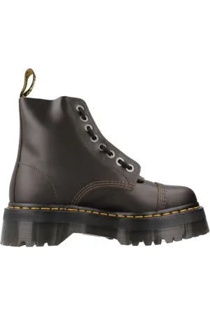 Dr. Martens Sko, Dame, Brun, 40 EU, Uld, Snørebåndsstøvler Sinclair Model
