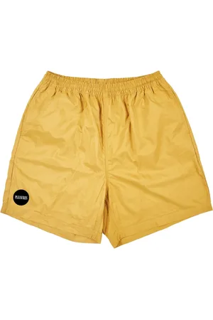 Pleasures Badetøj, Herre, Gul, S, Nylon, Aktive Nylon Shorts Sennep