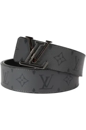 LOUIS VUITTON Pre-owned, Dame, Sort, ONE SIZE, Tyl, Pre-owned Laeder baelter
