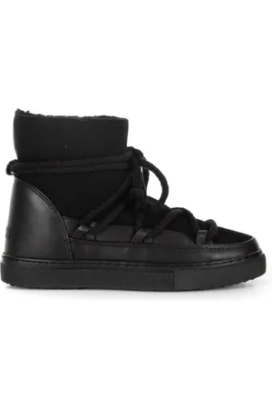 INUIKII Sko, Dame, Sort, 37 EU, Uld, Classic Støvle