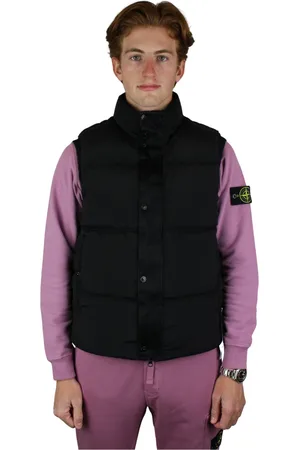 Stone Island Jakke, Herre, Sort, XL, Nylon, Nylon Body Vest
