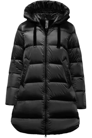 Bomboogie Frakke, Dame, Sort, XL, Uld, Dunjakke til vinter