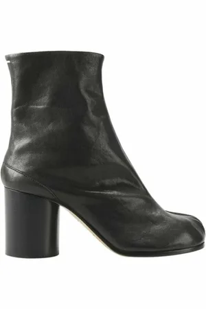 Maison Margiela Sko, Dame, Sort, 36 EU, Læder, Tabi Ankelstøvler