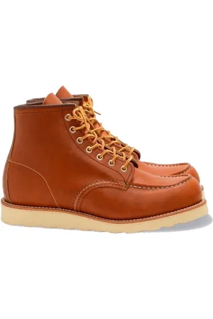 Red Wing Sko, Herre, Brun, 41 EU, Læder, Classic Moc Snørebåndsstøvler