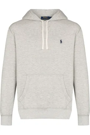 Ralph Lauren Sweathshirts & Hoodies, Herre, Grå, 2XL, Bomuld, Hoodie