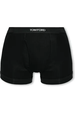 Tom Ford Undertøj, Herre, Sort, S, Bomuld, Boxers med logo