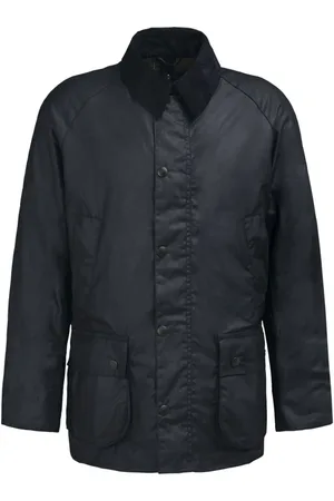 Barbour Jakke, Herre, Sort, 2XL, Bomuld, Ashby Wax Jacket