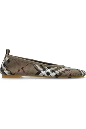 Burberry Sko, Dame, Grøn, 40 EU, Polyester, Ballet Flats Baby