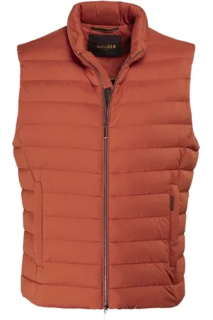 MOORER Jakke, Herre, , 3XL, Uld, Gåsedun Quiltet Vest Calaf-S3