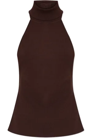 Cult Gaia Top, Dame, Brun, L, Top Wake