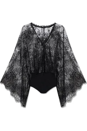 Munthe Top, Dame, Sort, XS, Tyl, Lace Bodysuit