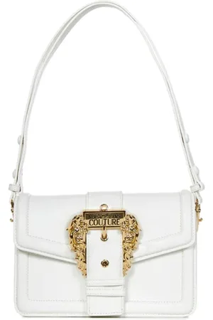 VERSACE Taske, Dame, Hvid, ONE SIZE, Uld, Skuldertaske