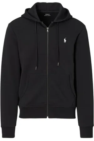 Ralph Lauren Sweathshirts & Hoodies, Herre, Sort, L, Bomuld, Hættetrøje med lynlås
