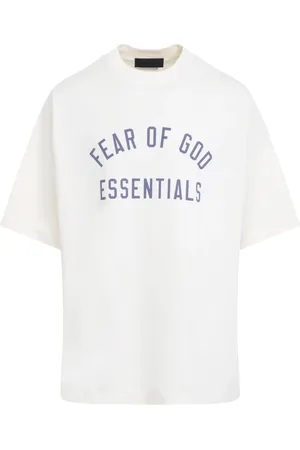 FEAR OF GOD Top, Herre, Hvid, 2XL, Bomuld, Shell TEE