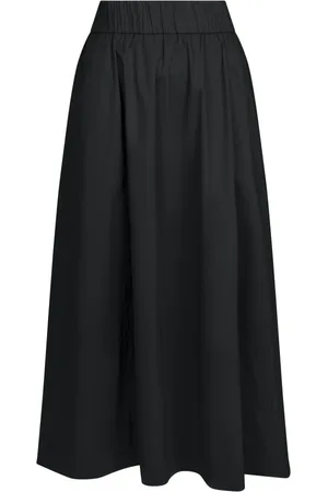 Neo Noir Nederdel, Dame, Sort, L, Bomuld, Yara Poplin Skørt