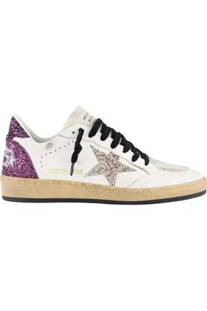 Golden Goose Sko, Dame, Hvid, 38 EU, Uld, Ballstar Sneakers