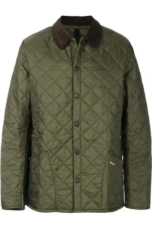 Barbour Jakke, Herre, Grøn, 2XL, Ol71 Olive Giacca Dunjakke