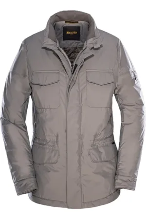 MOORER Jakke, Herre, Grå, 4XL, Polyester, Safarijakke