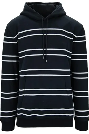 Saint Laurent Sweathshirts & Hoodies, Herre, Sort, L, Bomuld, Hættetrøje i bomuld med snøre