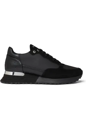 Mallet Sko, Herre, Sort, 42 EU, Læder, Luxe Triple Silver Sneakers