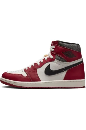 Jordan Sko, Herre, Flerfarvet, 40 1/2 EU, Læder, Air 1 High Chicago Lost And Found
